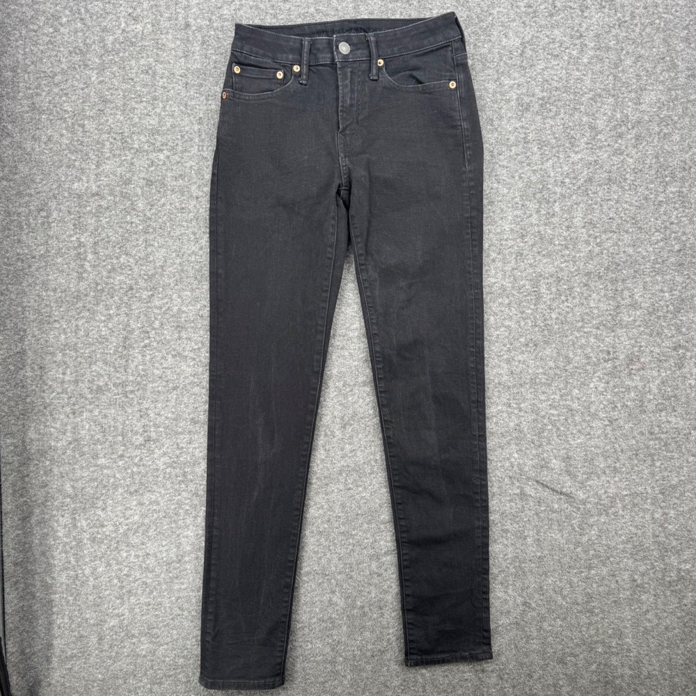 American Eagle Mens Athletic Skinny Jeans Black 28 Tapered Stretch Denim Casual